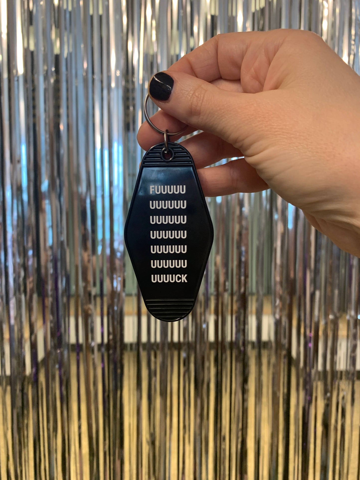 Fuuuuuuuuuuuck Motel Keychain
