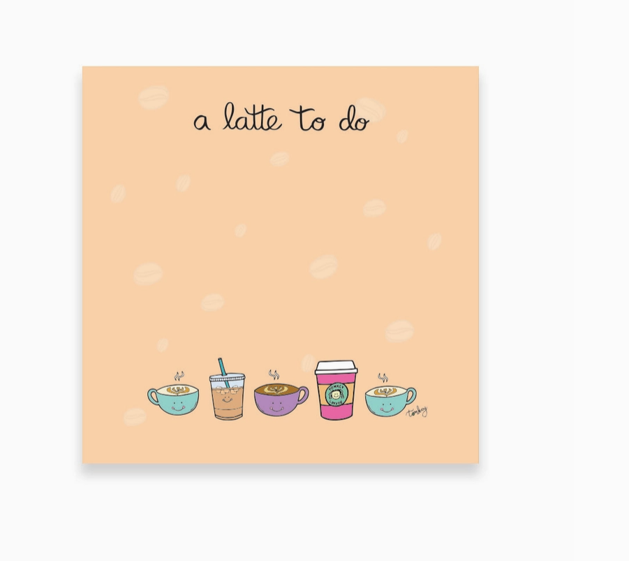 Sticky Notes - A Latte To Do