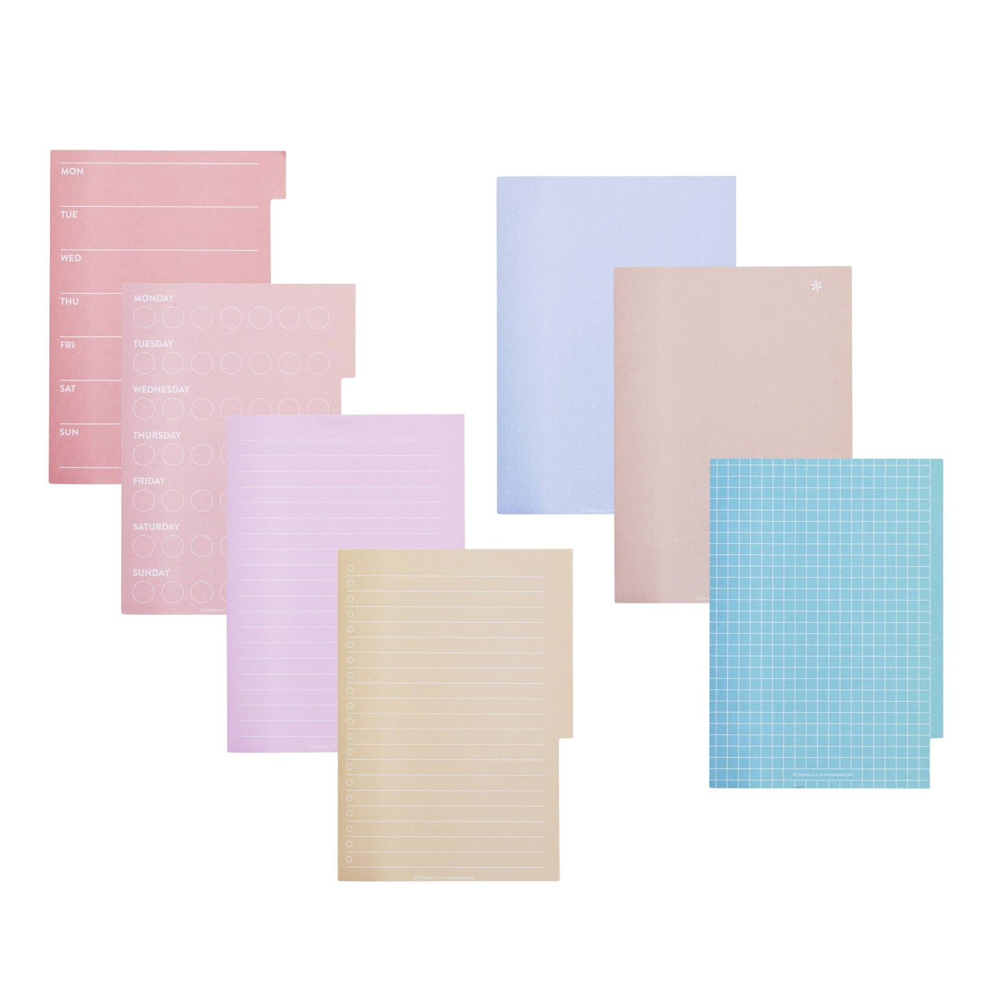 Tabbed Sticky Notes Booklet