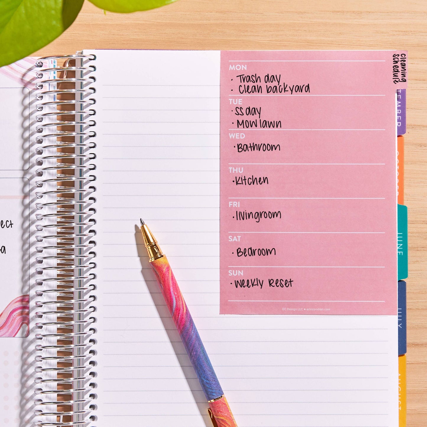 Tabbed Sticky Notes Booklet