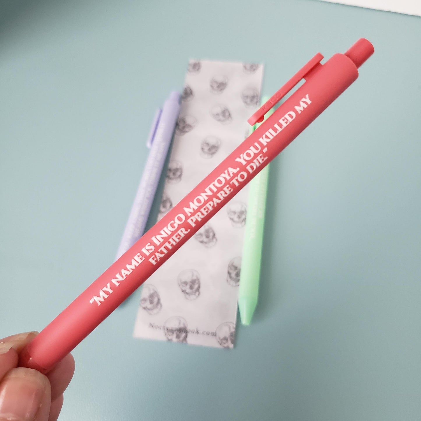 Princess Bride Pen Set – Quotes for Book Lovers & Movie Fans | Bookish Gift | Funny Pen Set
