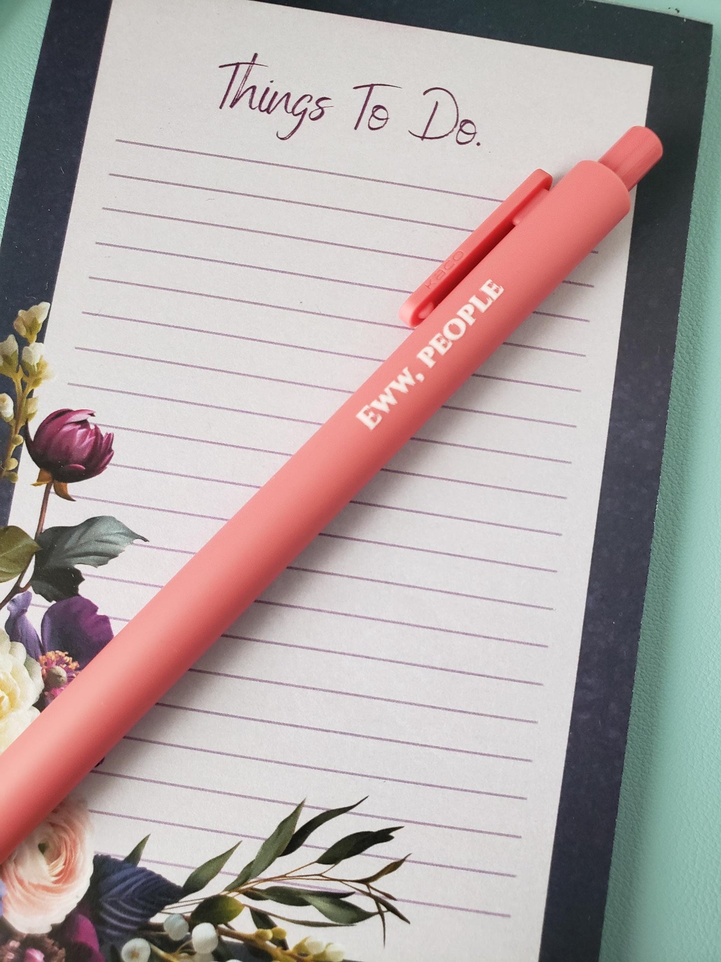 Snarky Pen Set | 3 Sarcastic Pens with Color Ink - Gift For Bestie Eww People