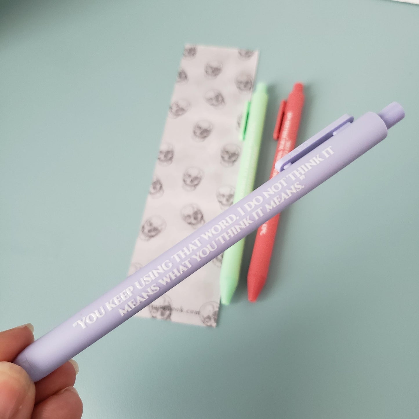 Princess Bride Pen Set – Quotes for Book Lovers & Movie Fans | Bookish Gift | Funny Pen Set
