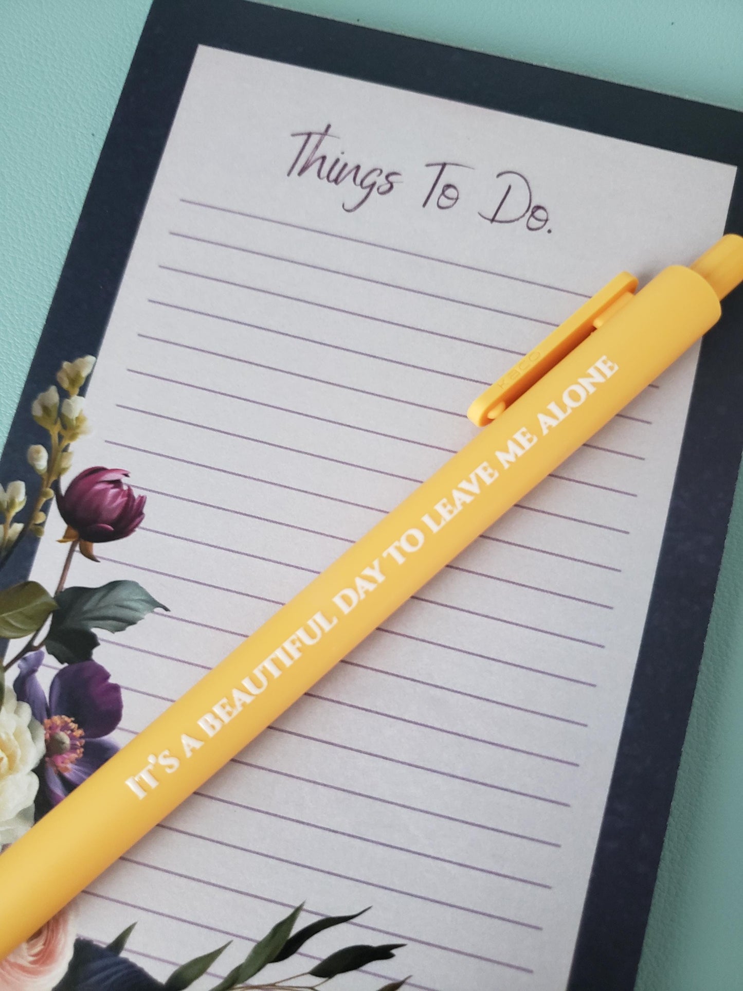 Snarky Pen Set | 3 Sarcastic Pens with Color Ink - Gift For Bestie Feeling Stabby