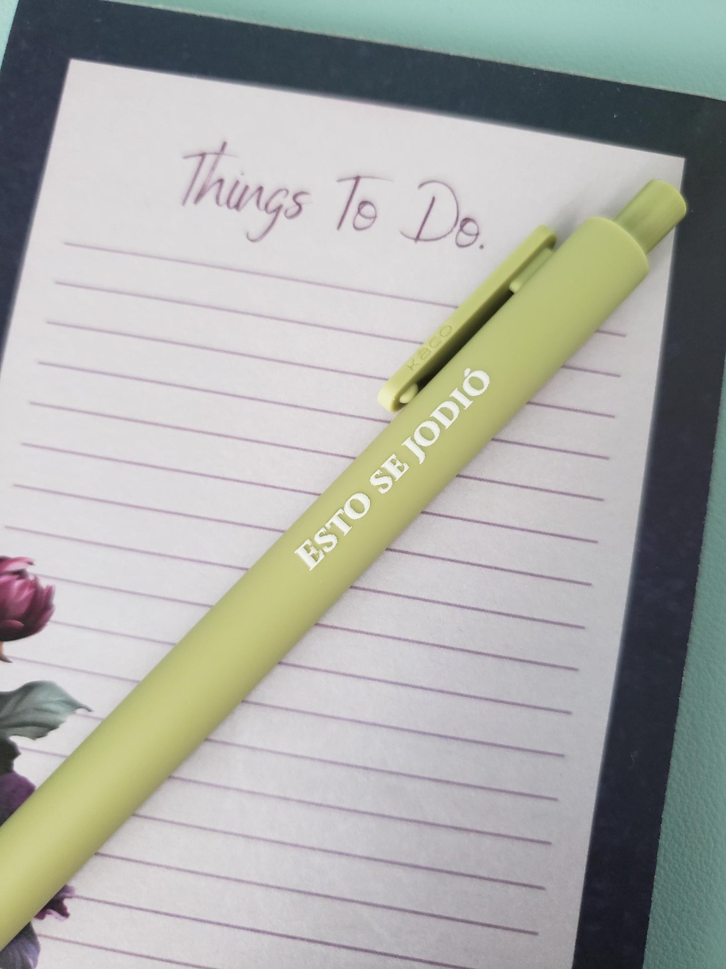 Puerto Rican Pen Set | ¡WEPA! Coño Carajo Puñeta | Funny Boricua Pens | Esto Se Jodió | Latinx Stationery Gift