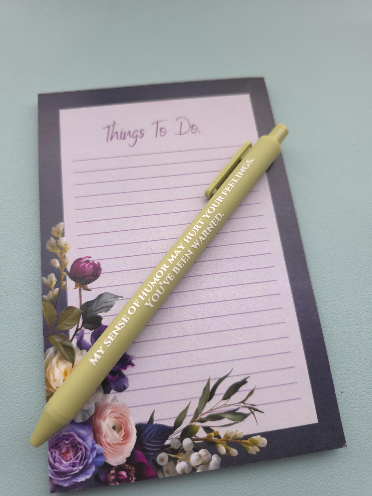 Snarky Adult Humor Pen Set | 3 Sarcastic Pens with Color Ink - Gift For Bestie Apparently I'm Dramatic