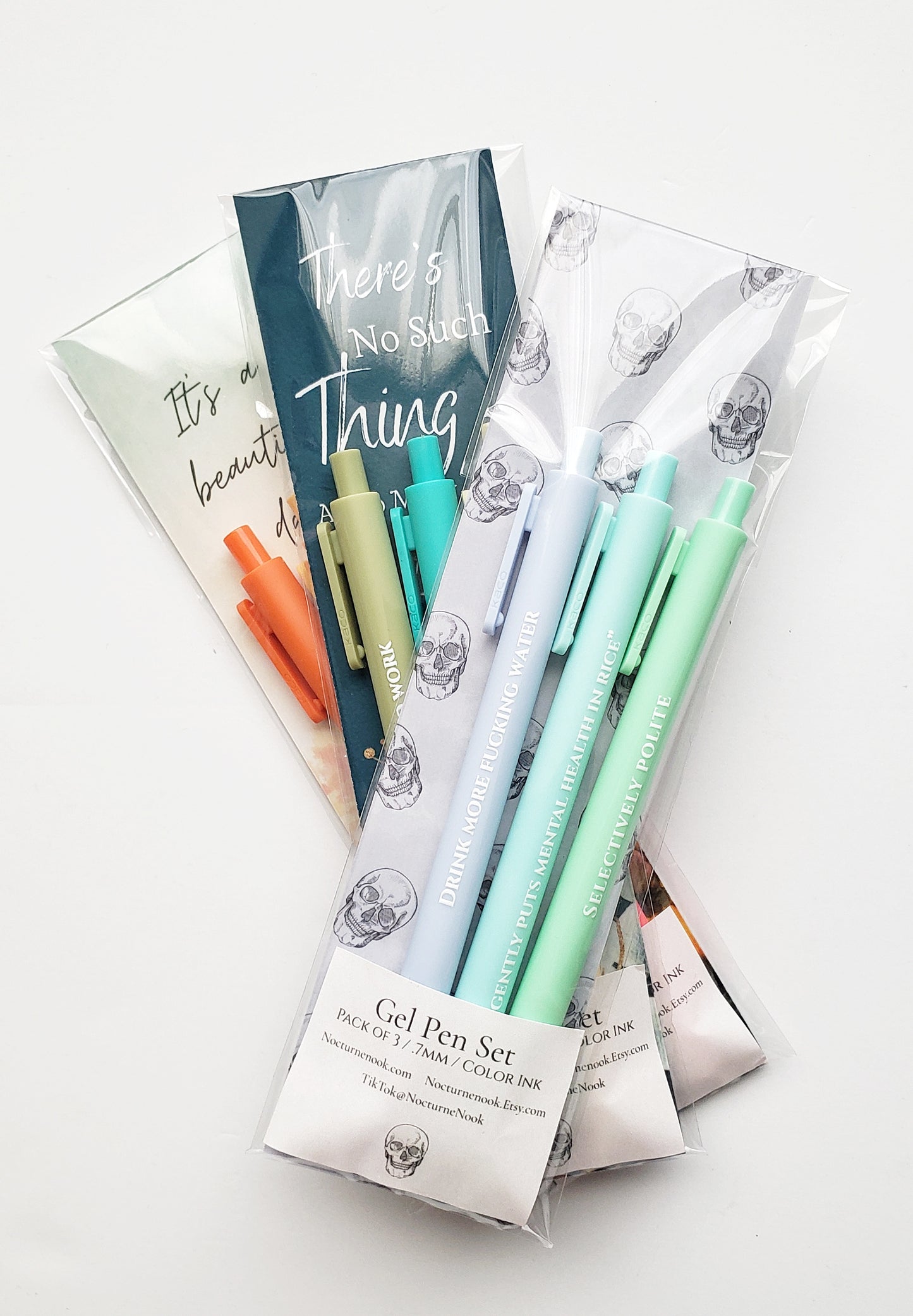 Sweary Self Care Pen Set