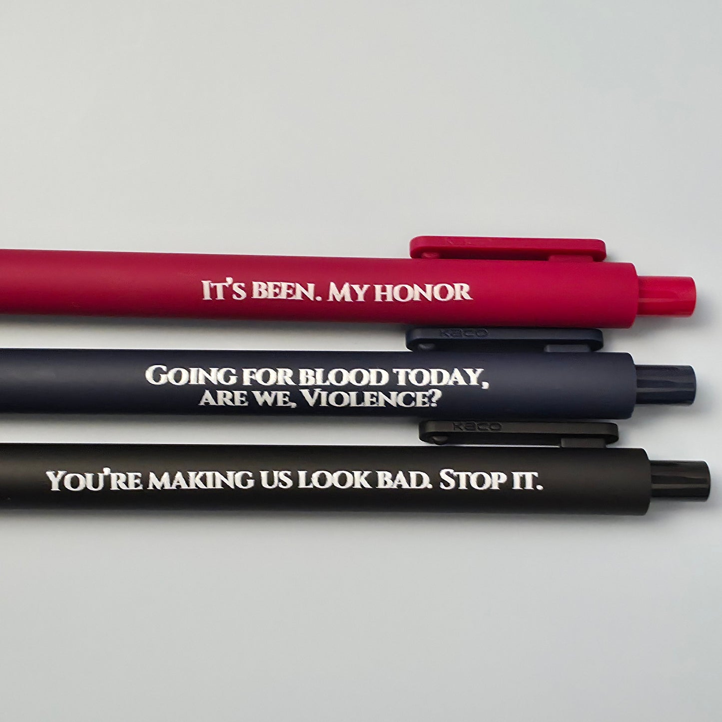 Wingleader Inspired Pen Set | Bookish Gift for Fantasy Readers