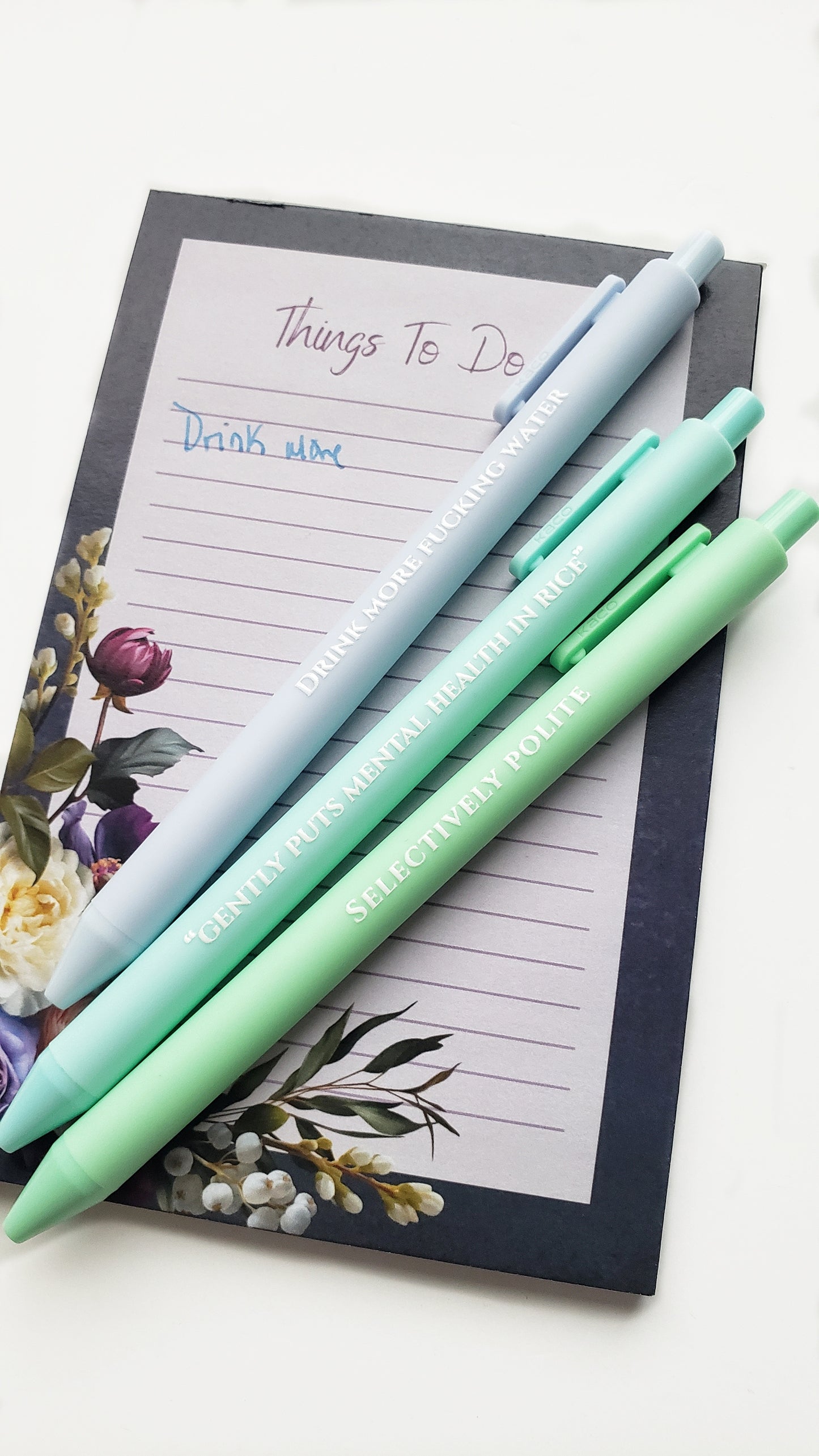 Sweary Self Care Pen Set