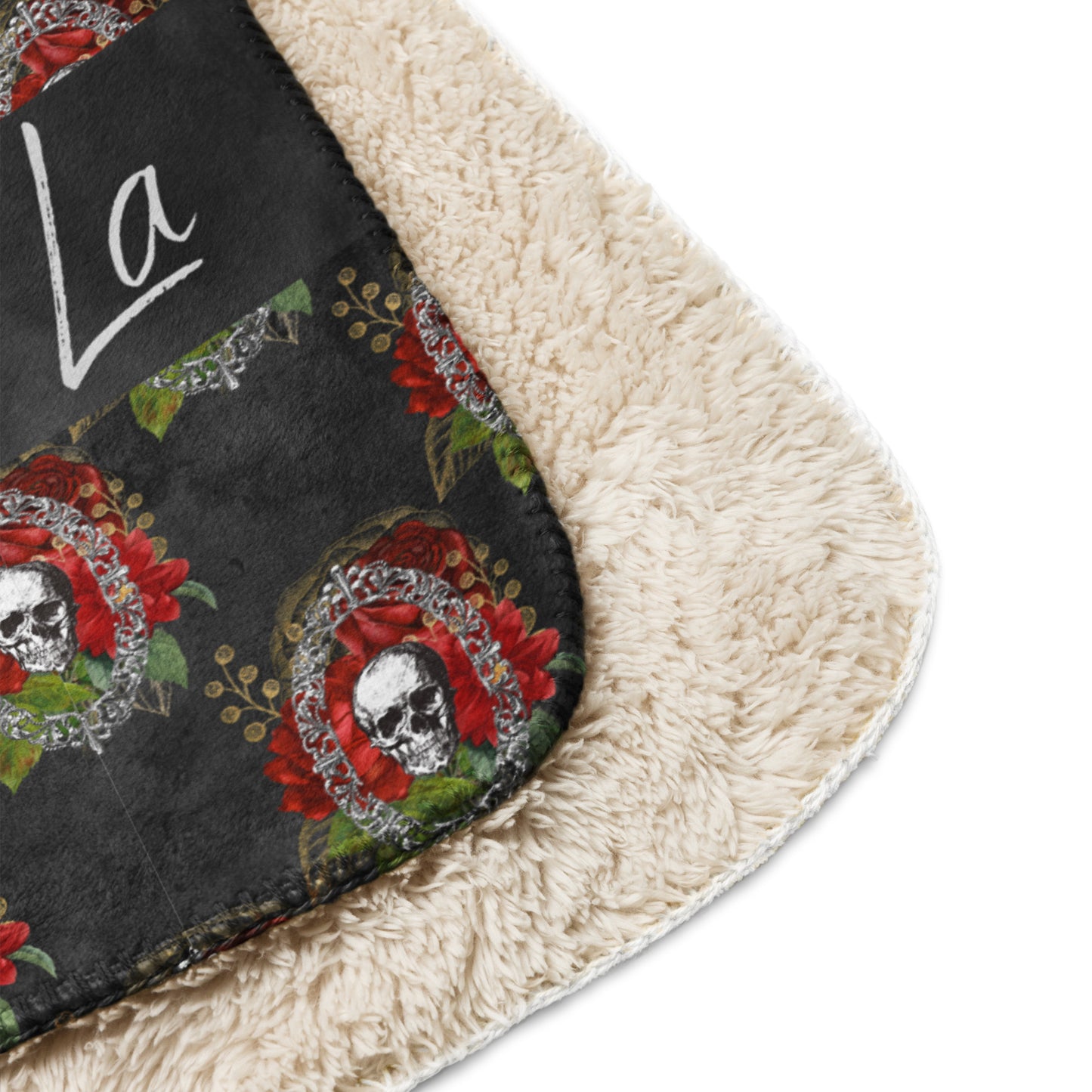 Fa La Fuckin' La Sherpa Blanket