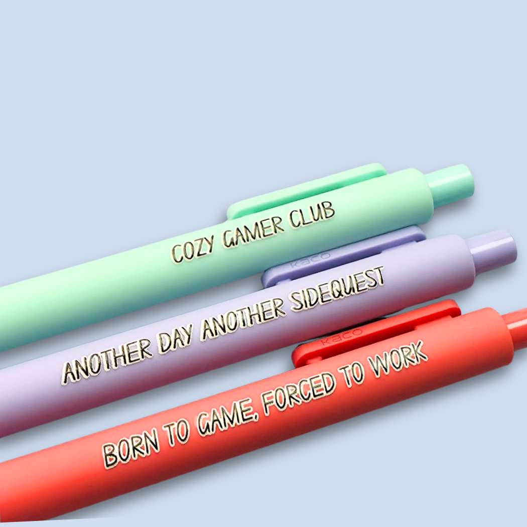 Cozy Gamer Club — Gamer Pen Set