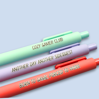Cozy Gamer Club — Gamer Pen Set