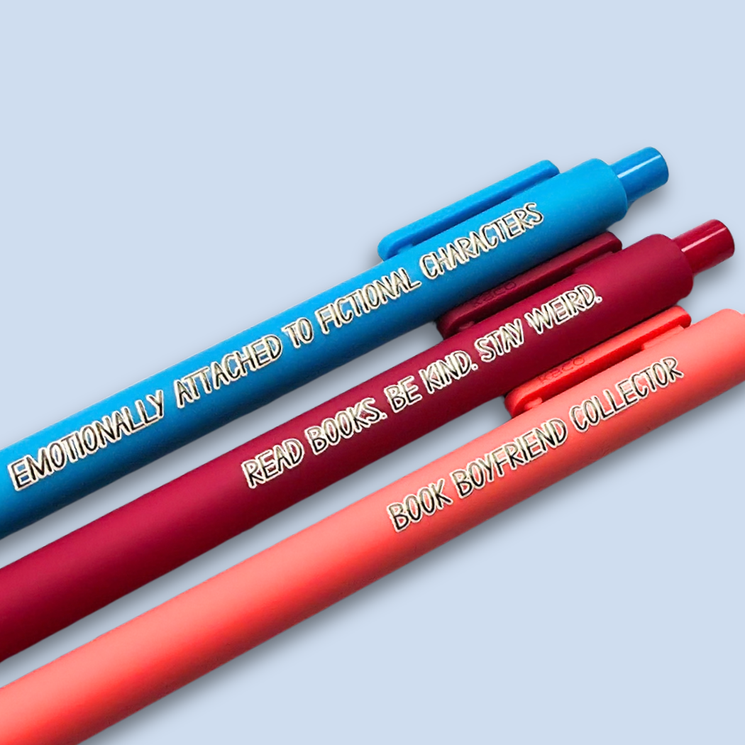 Read Books. Be Kind. Stay Weird. — Bookish Pen Set