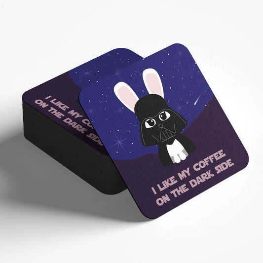 Coaster Darth Bunny Star Wars