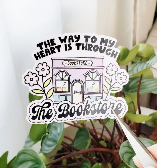 Bookstore Bookish Waterproof Vinyl Sticker