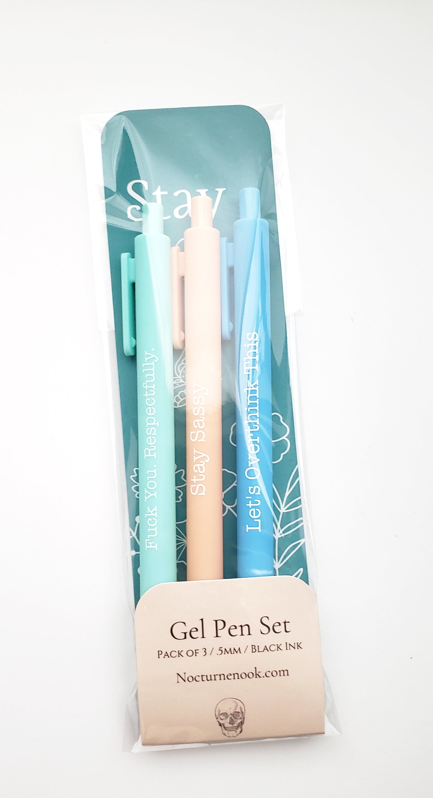 Stay Sassy Pen Set – A Trio of Attitude