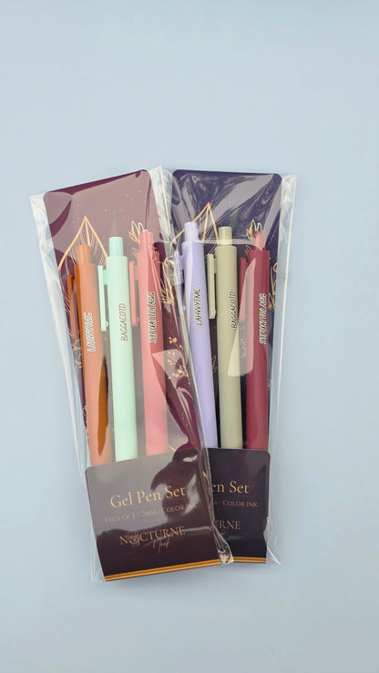 Spicy Book Reader Pen Set | Funny Book Lover Pens | Bookish Stationery Gift | Introvert Reader Pens | Colored Ink Pen Trio