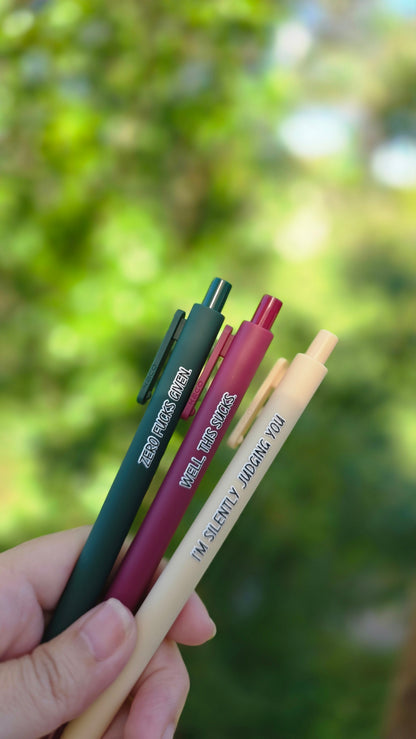 Well, This Sucks — Snarky Pen Set