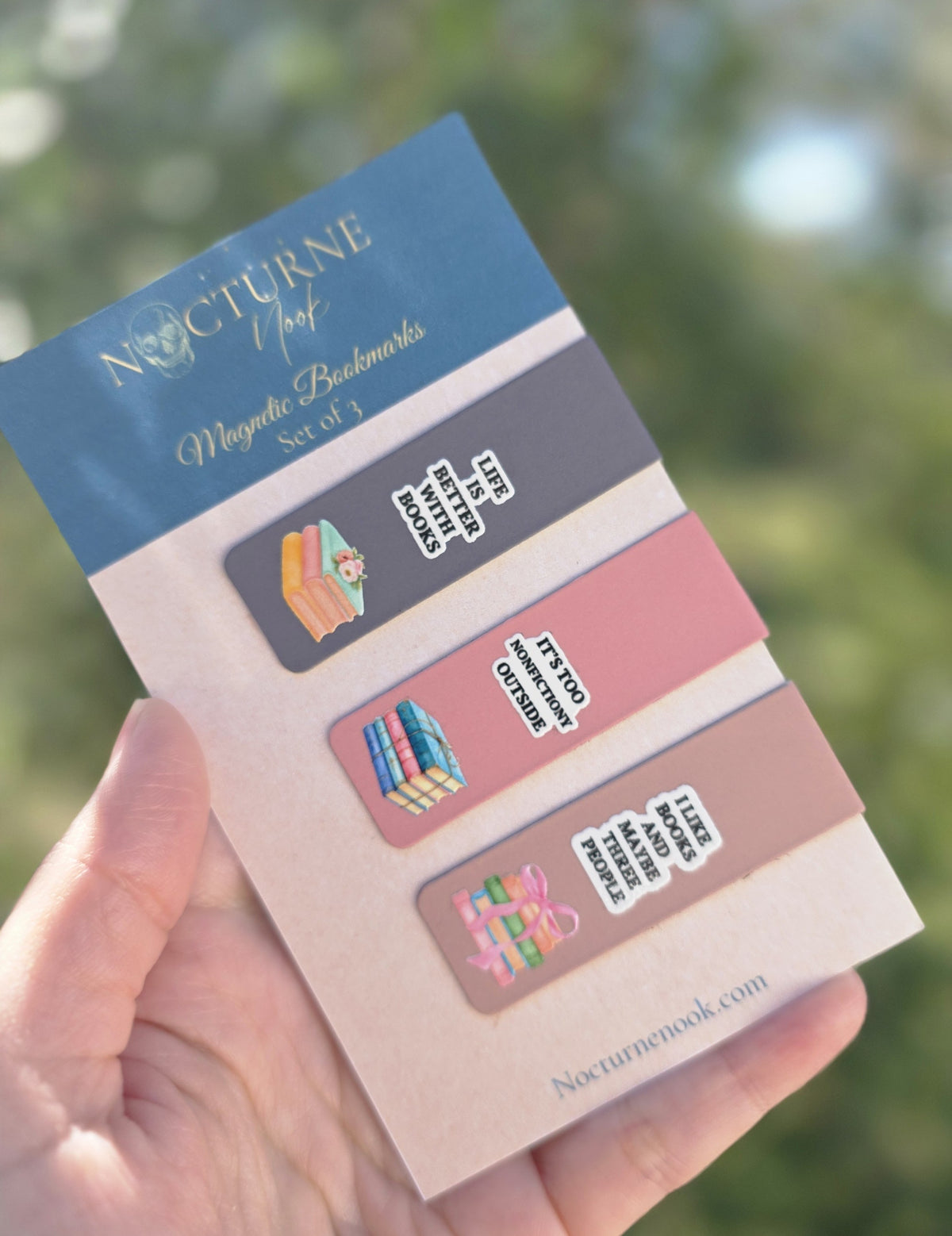 Bookish Magnetic Bookmark Sets