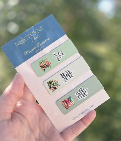 Bookish Magnetic Bookmark Sets
