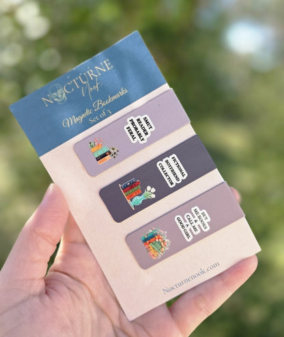 Bookish Magnetic Bookmark Sets