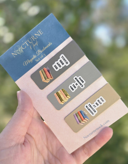 Bookish Magnetic Bookmark Sets