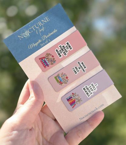 Bookish Magnetic Bookmark Sets