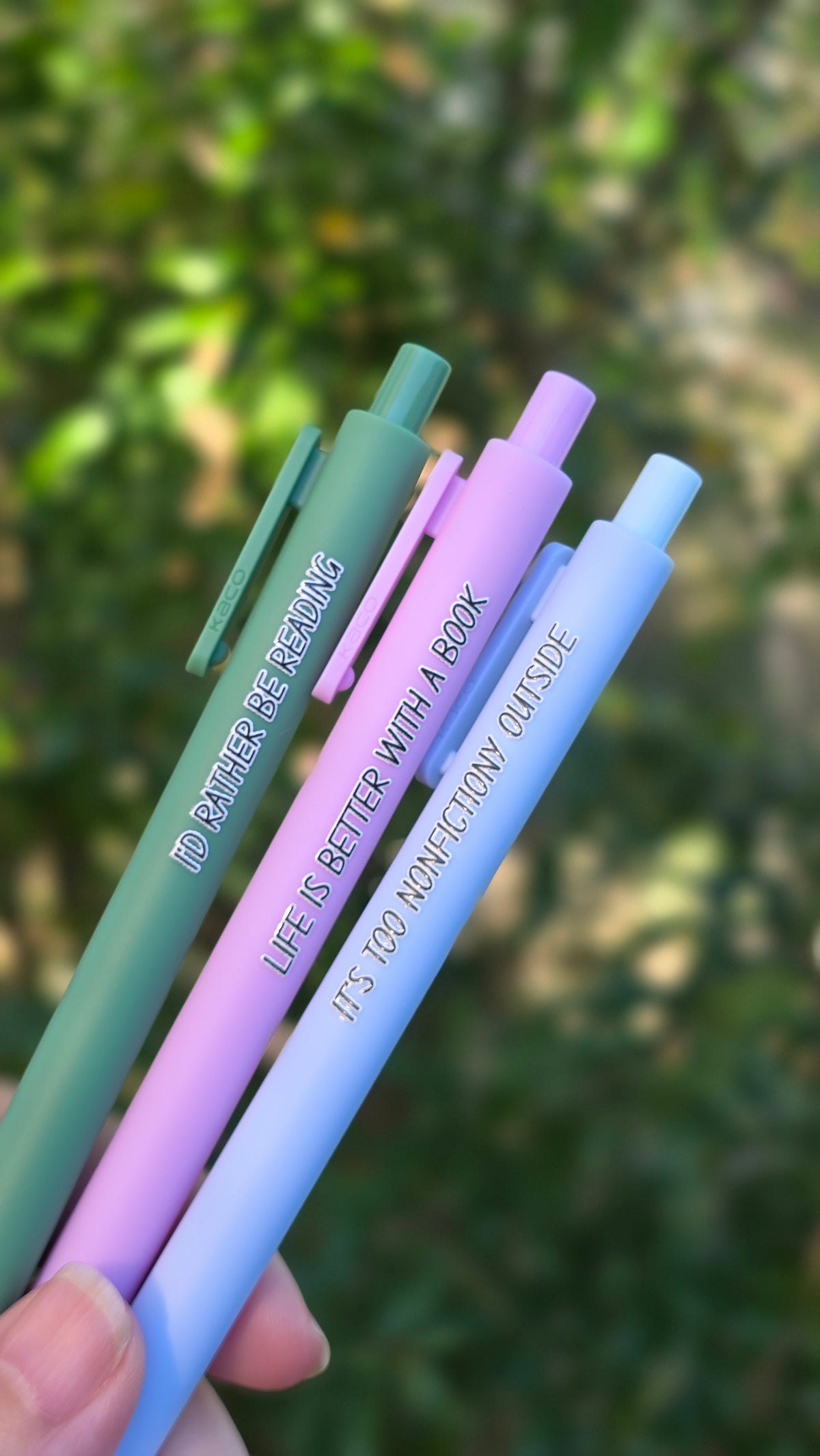 I'd Rather Be Reading — Bookish Pen Set