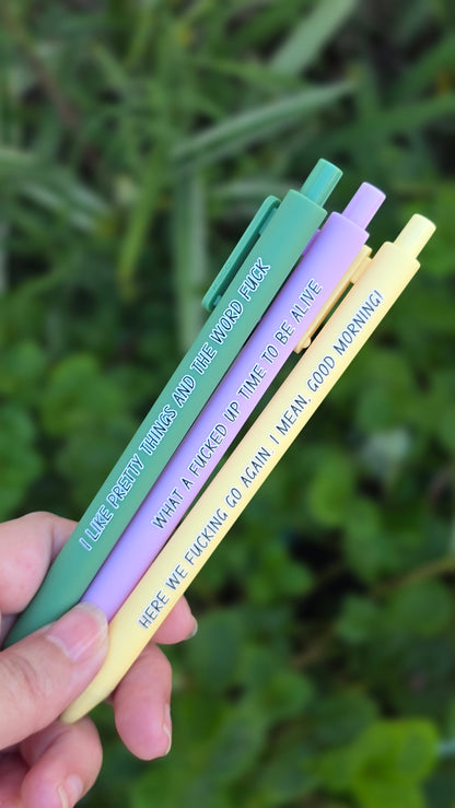 I Like Pretty Things Pen Set