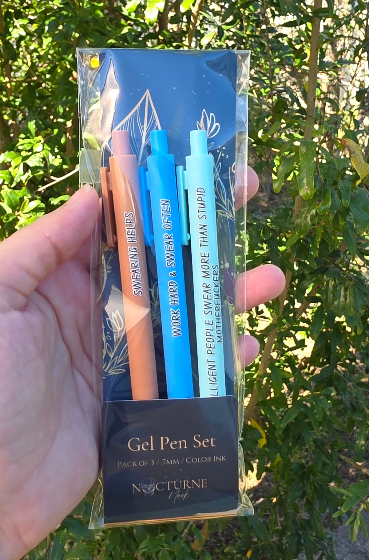 Work Hard & Swear Often Pen Set