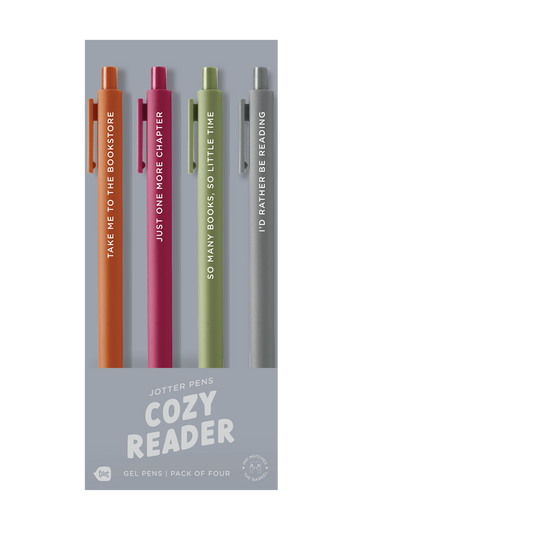 Cozy Reader Pen Set - Talking Out Of Turn