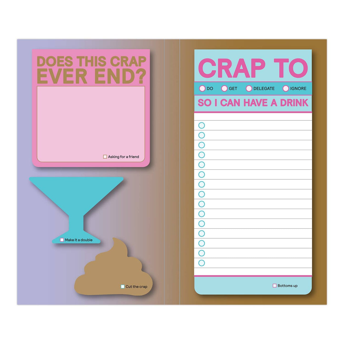 Crap Ever End? Sticky Note Variety Pack