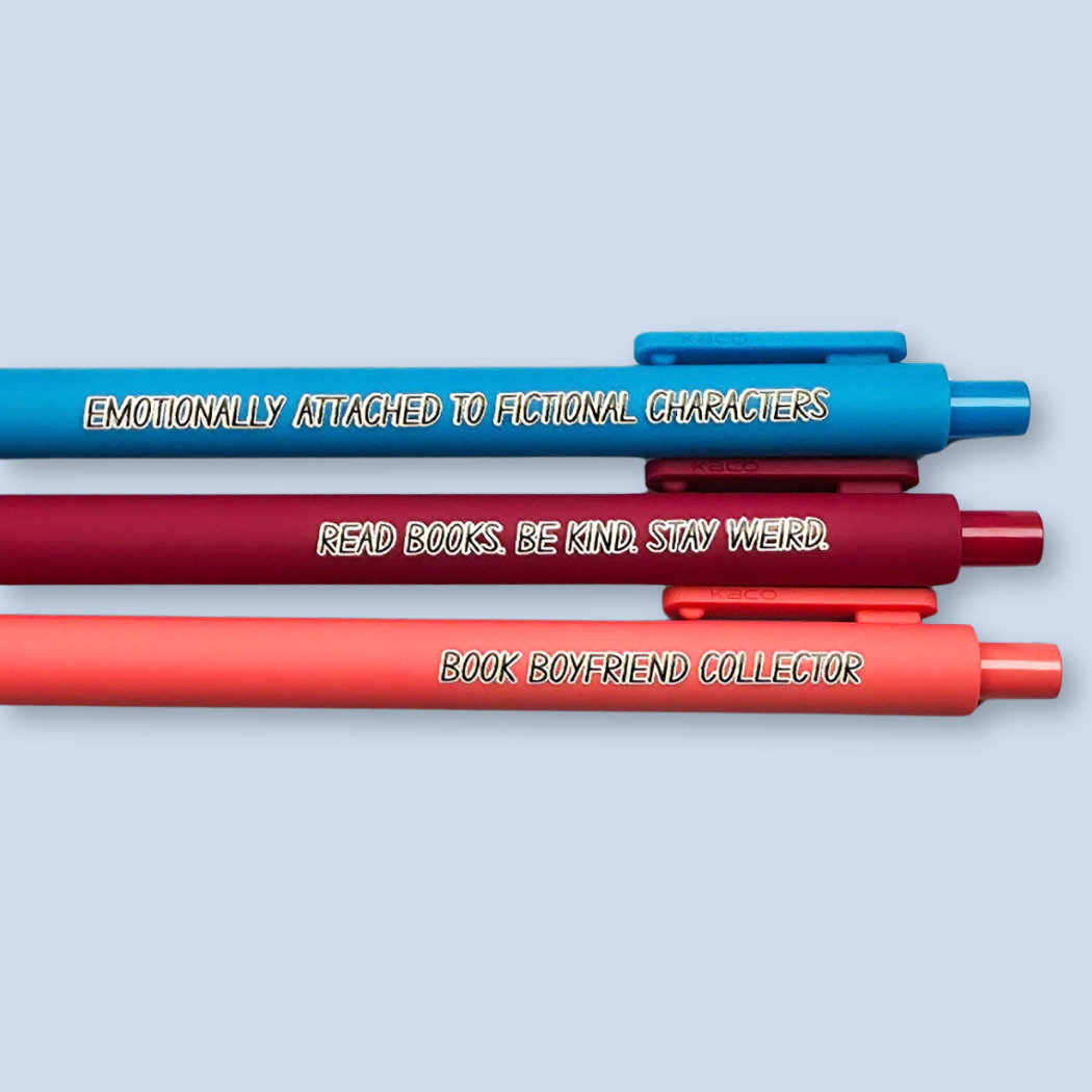 Read Books. Be Kind. Stay Weird. — Bookish Pen Set