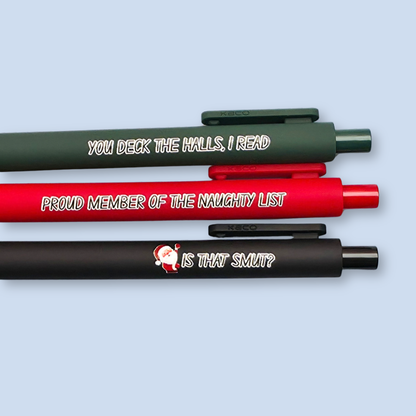 Is That Smut? — Holiday Bookish Pen Set