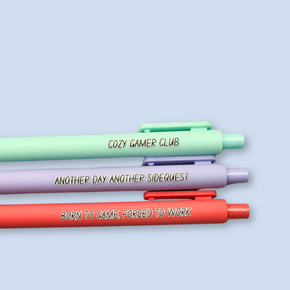 Cozy Gamer Club — Gamer Pen Set