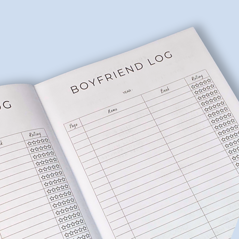 Preview of inside the journal. 