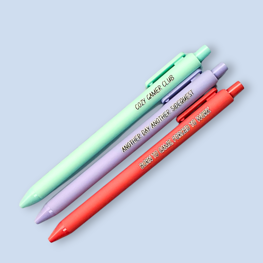 Cozy Gamer Club — Gamer Pen Set