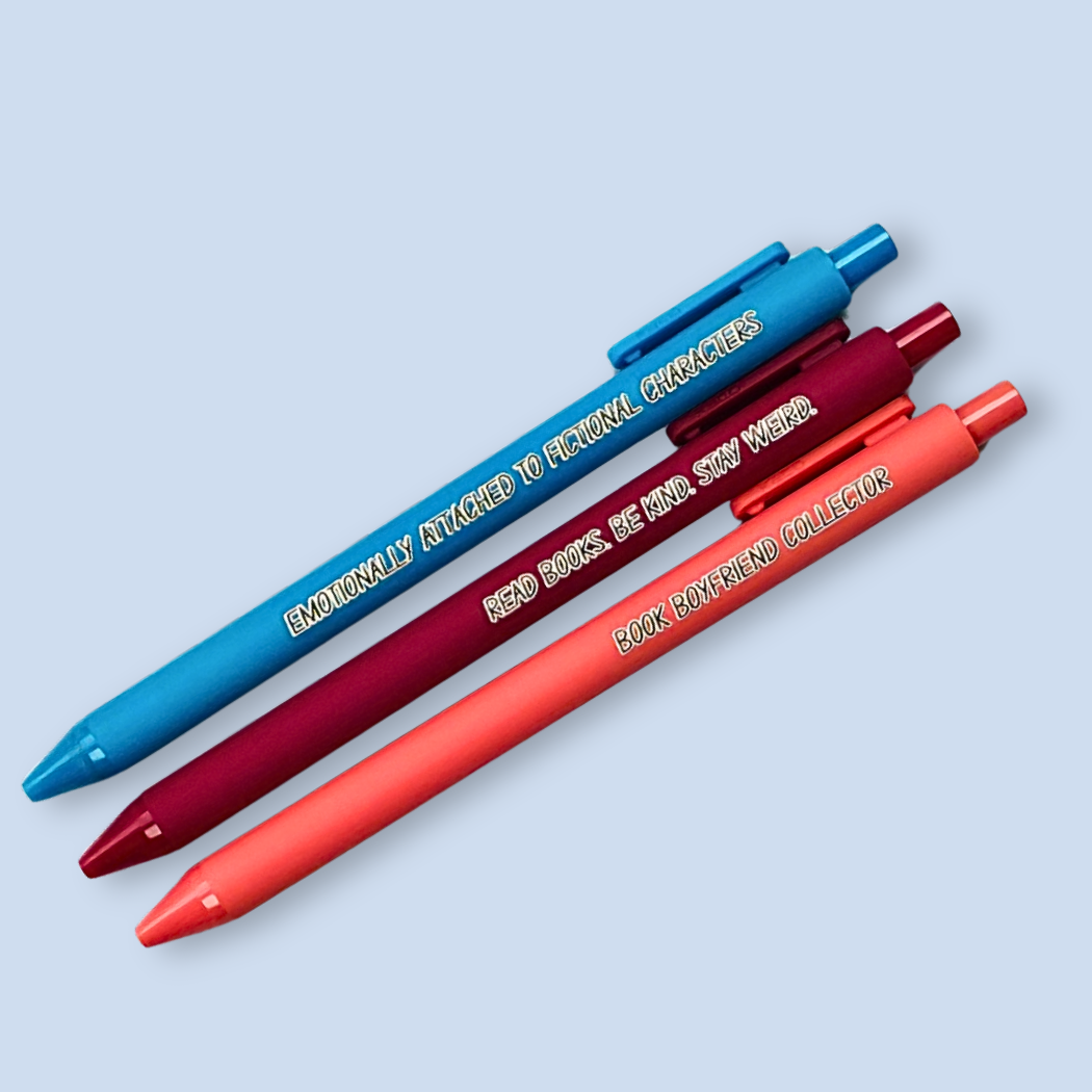Read Books. Be Kind. Stay Weird. — Bookish Pen Set