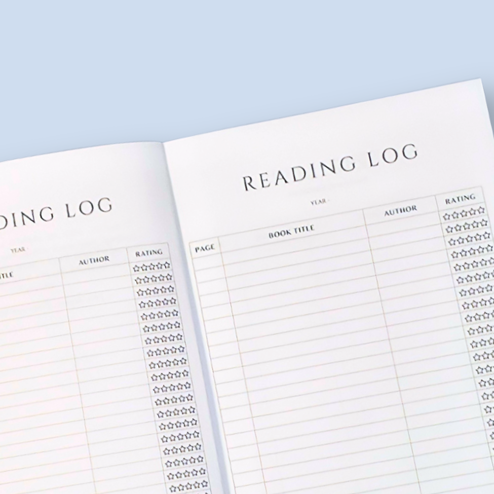 close up of inside the journal