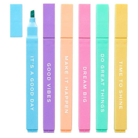 Do Great Things Highlighter Set - Stationery Set