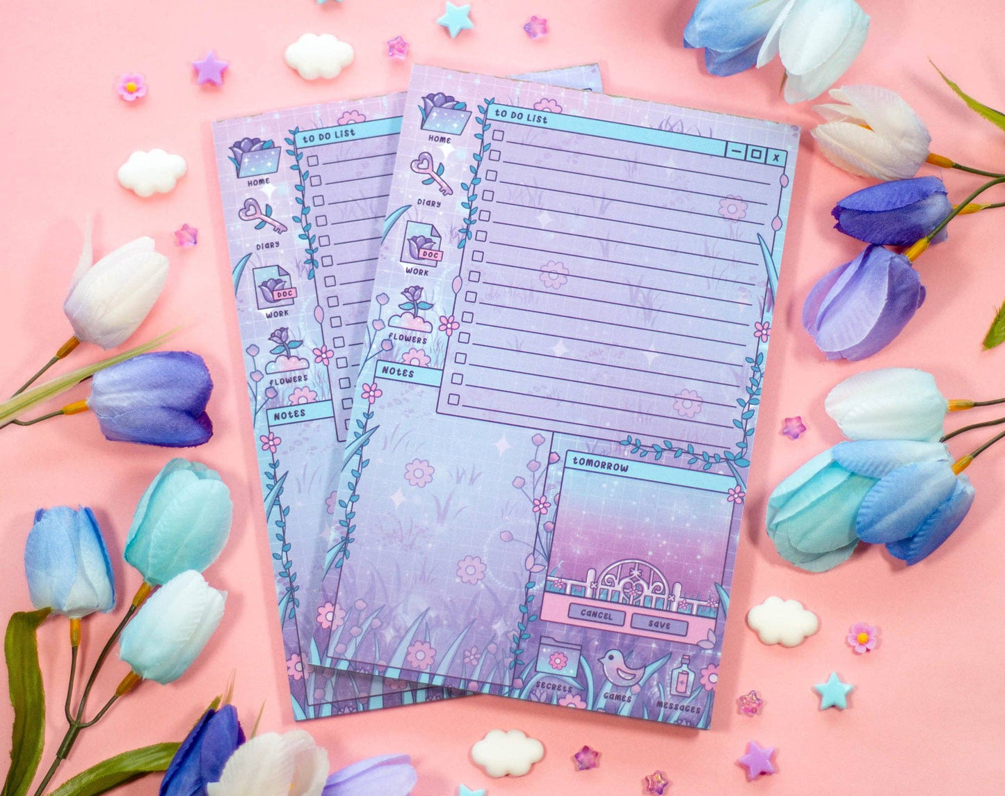 Secret Garden Planner Pad