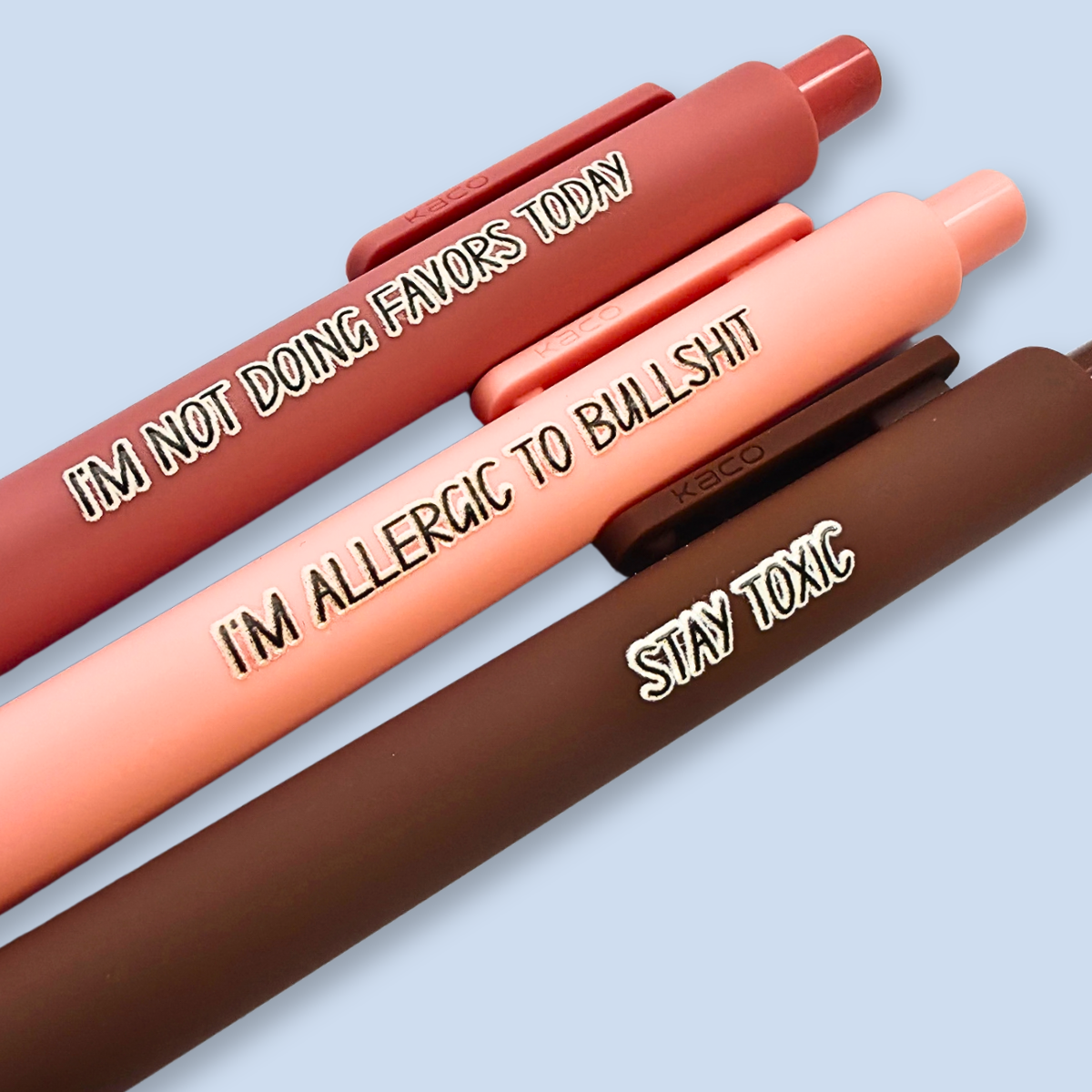Stay Toxic — Snarky Pen Set