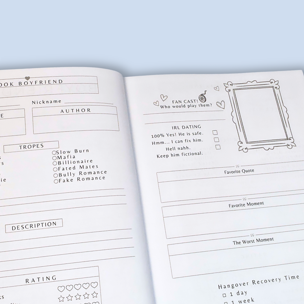 Preview of inside the journal. 