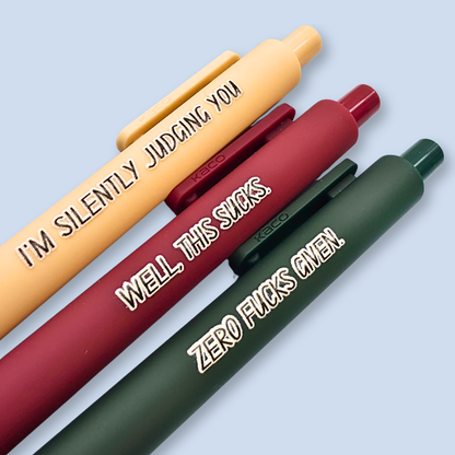 Well, This Sucks — Snarky Pen Set