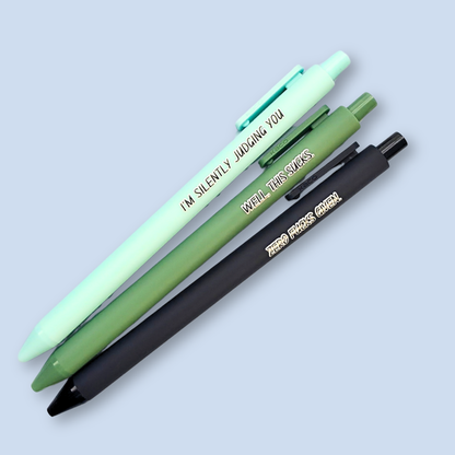Well, This Sucks — Snarky Pen Set