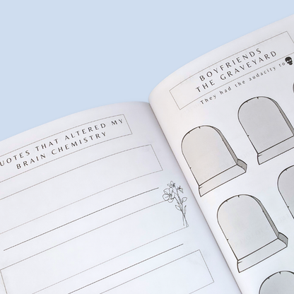 Preview of inside the journal. 