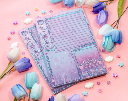 Secret Garden Planner Pad