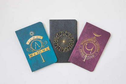 Harry Potter: Spells Pocket Notebook Collection (Set of 3)