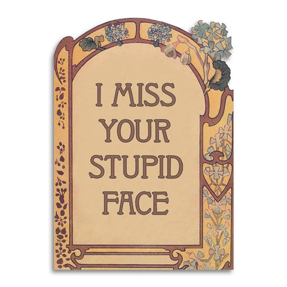 Funny Long Distance Relationship Miss You Card