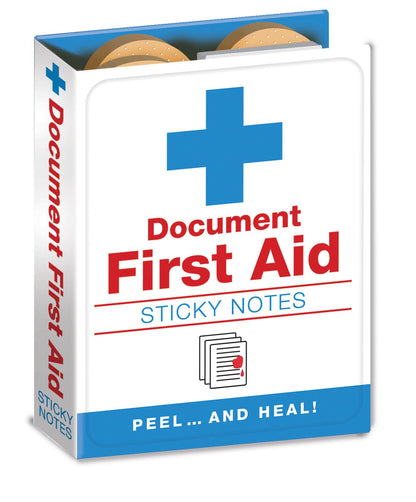 First Aid Sticky Notes